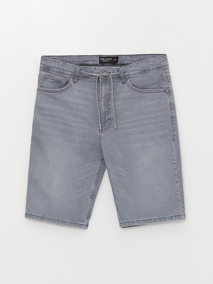 Skinny Fit Men's Jean Shorts