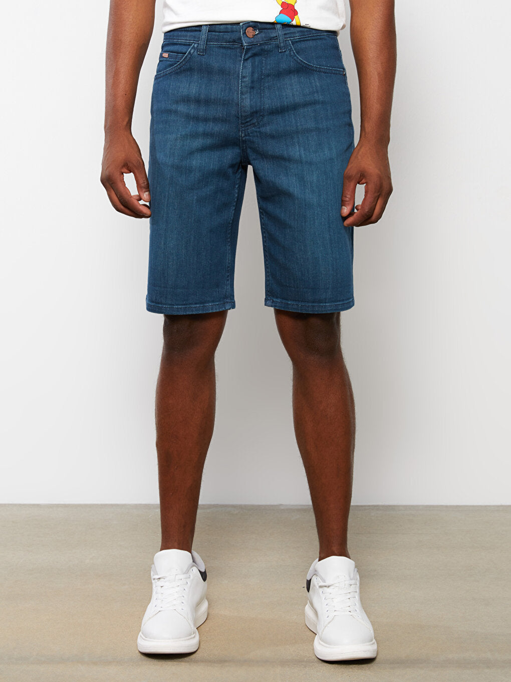 Slim Fit Men's Jean Shorts