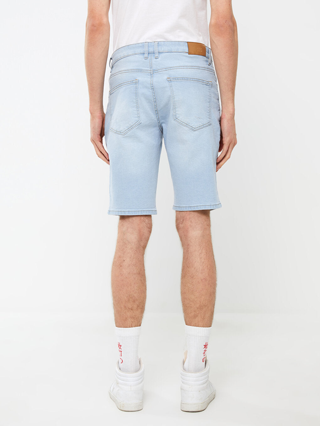 Slim Fit Men's Jean Shorts