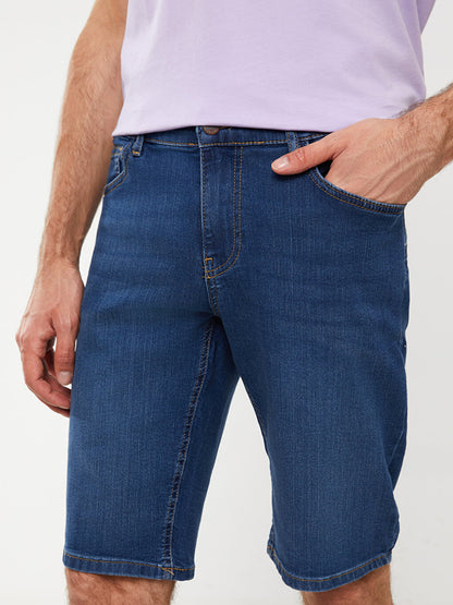 Standard Fit Men's Jean Shorts