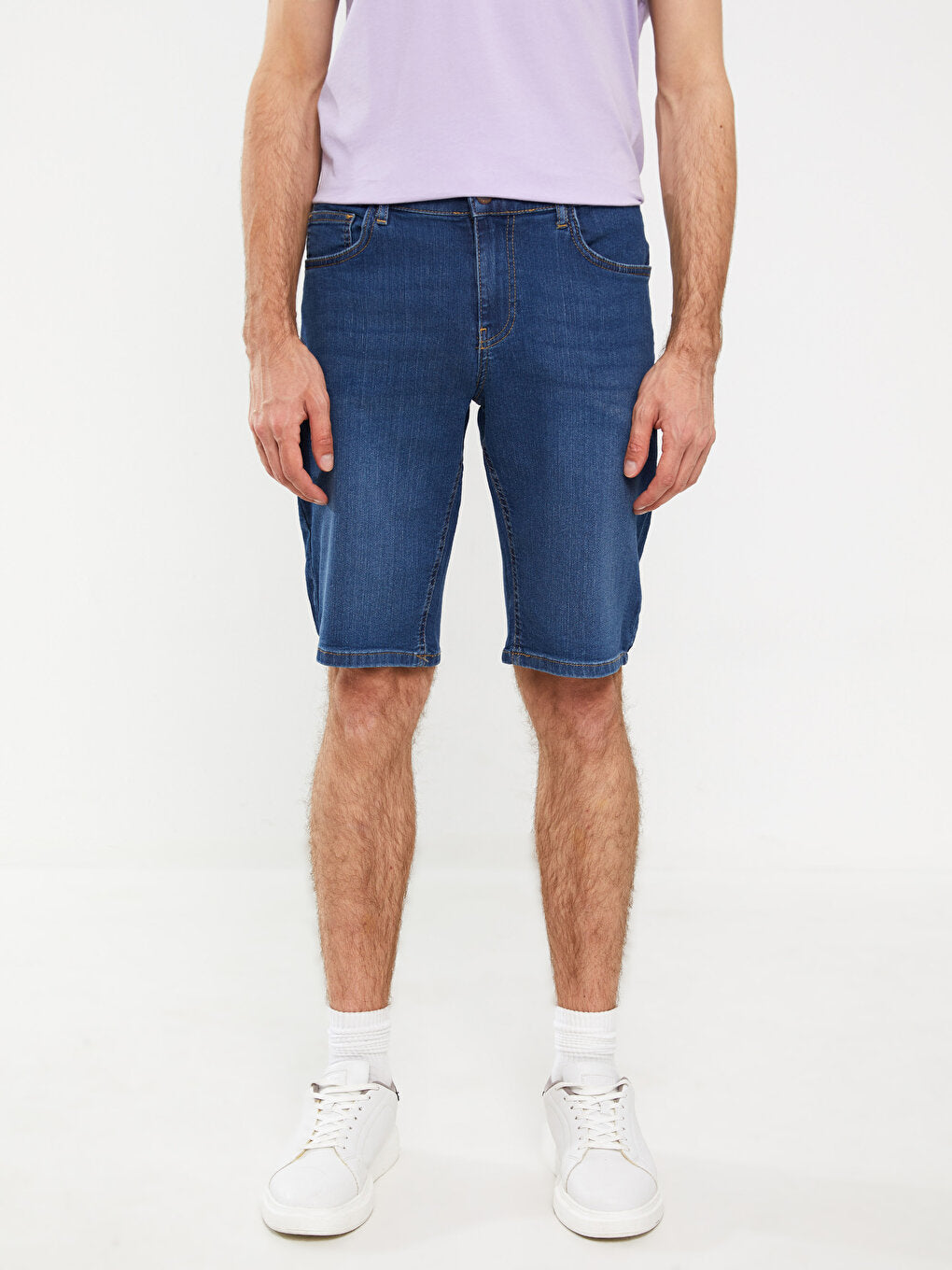 Standard Fit Men's Jean Shorts