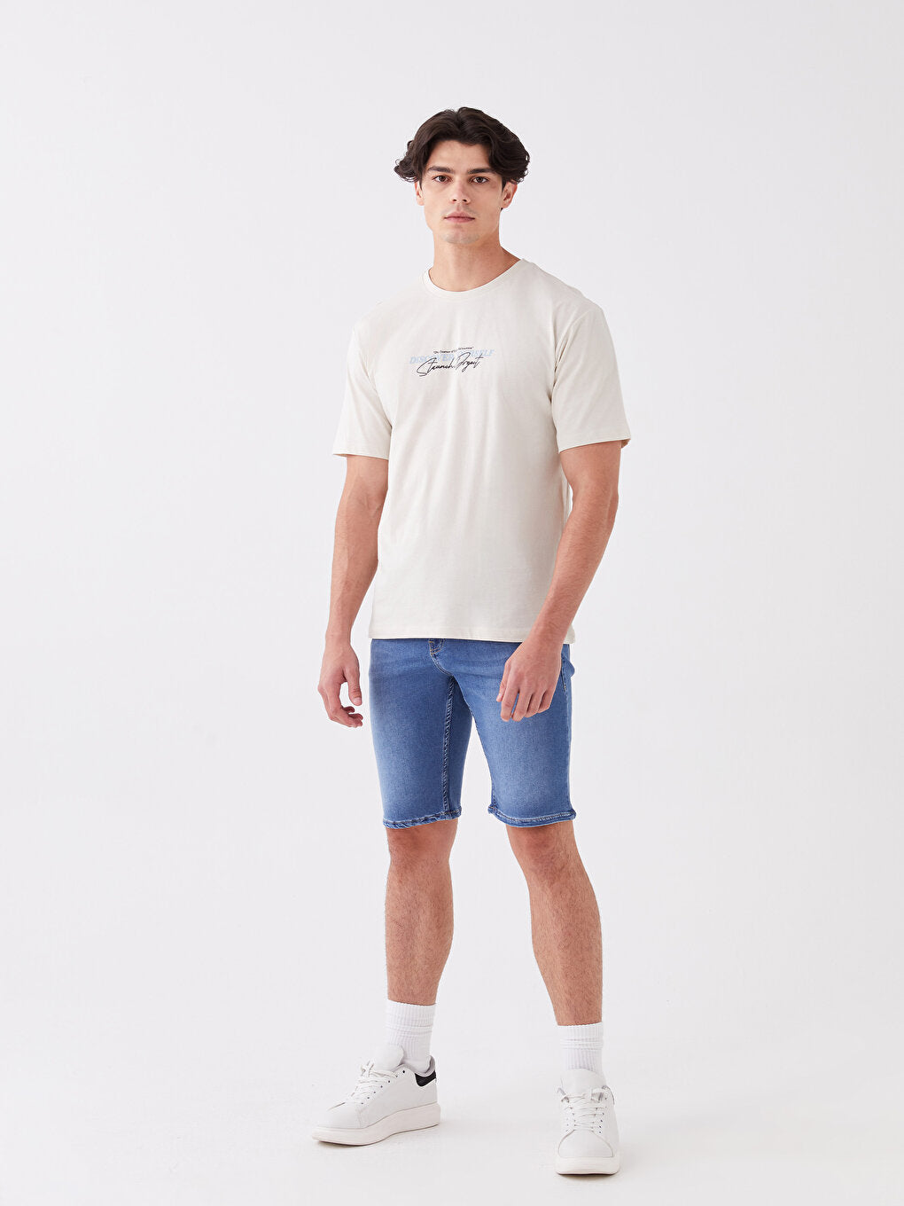 Standard Fit Men's Jean Shorts