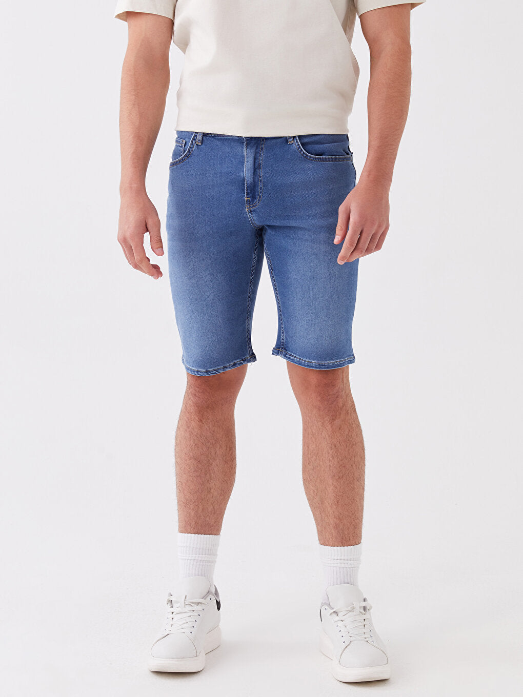 Standard Fit Men's Jean Shorts