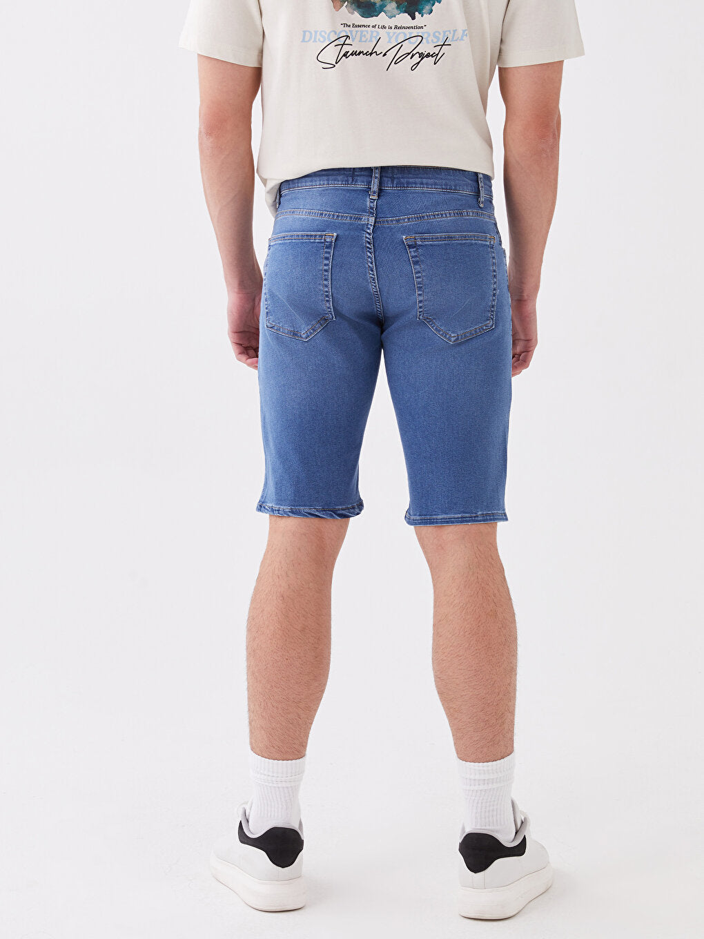 Standard Fit Men's Jean Shorts