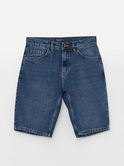 Standard Fit Men's Jean Shorts