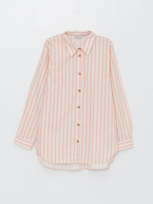 Striped Long Sleeve Girls Tunic