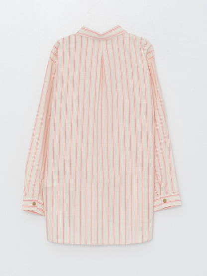 Striped Long Sleeve Girls Tunic