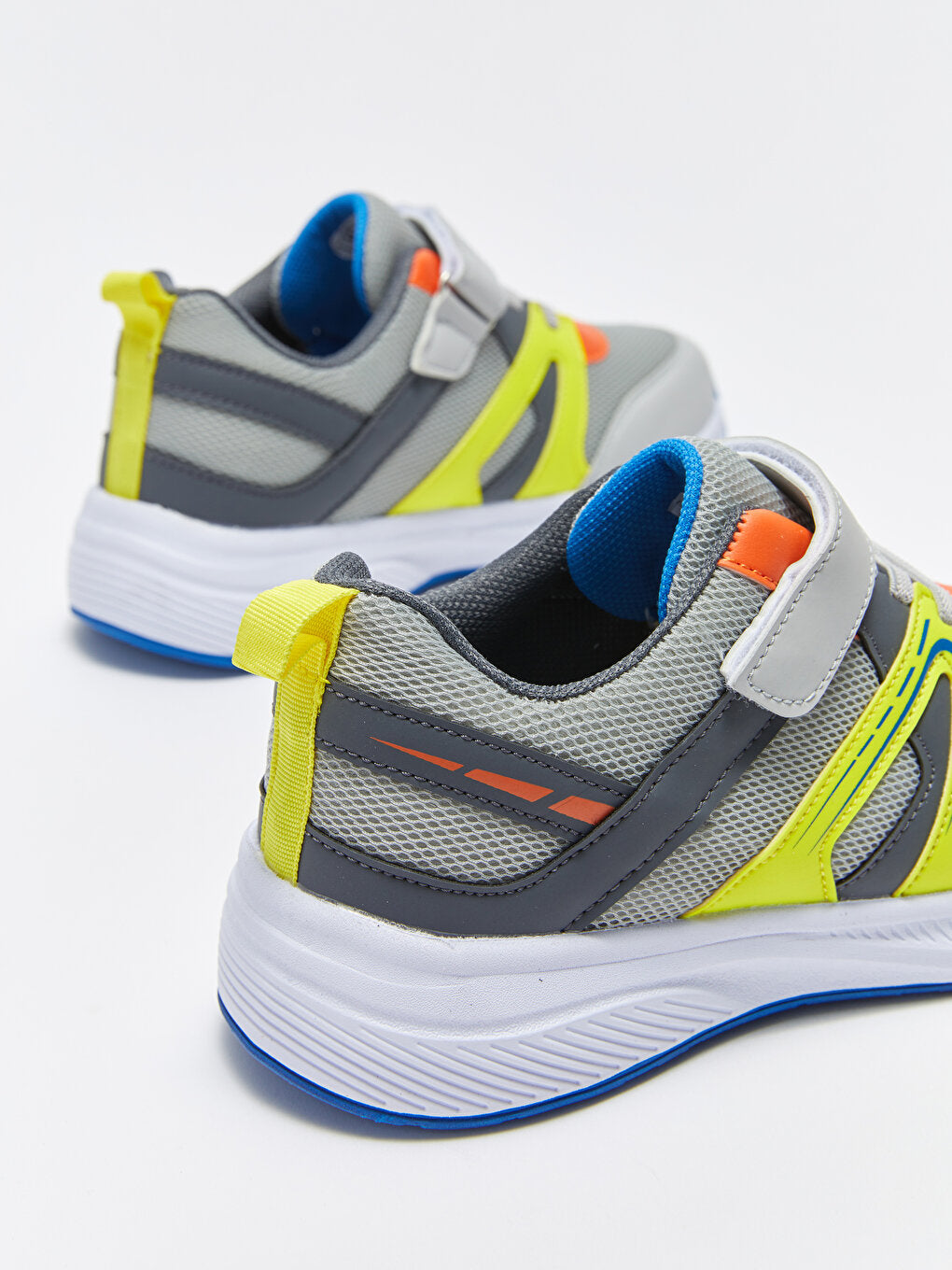 Color Blocked Velcro Boys' Sports Shoes