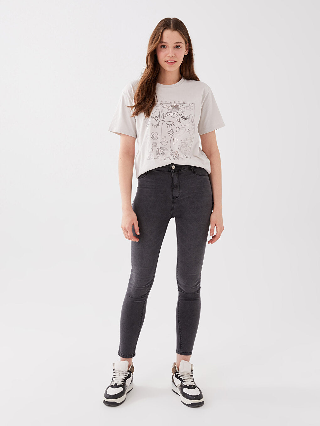 Skinny Fit Women's Jean Trousers