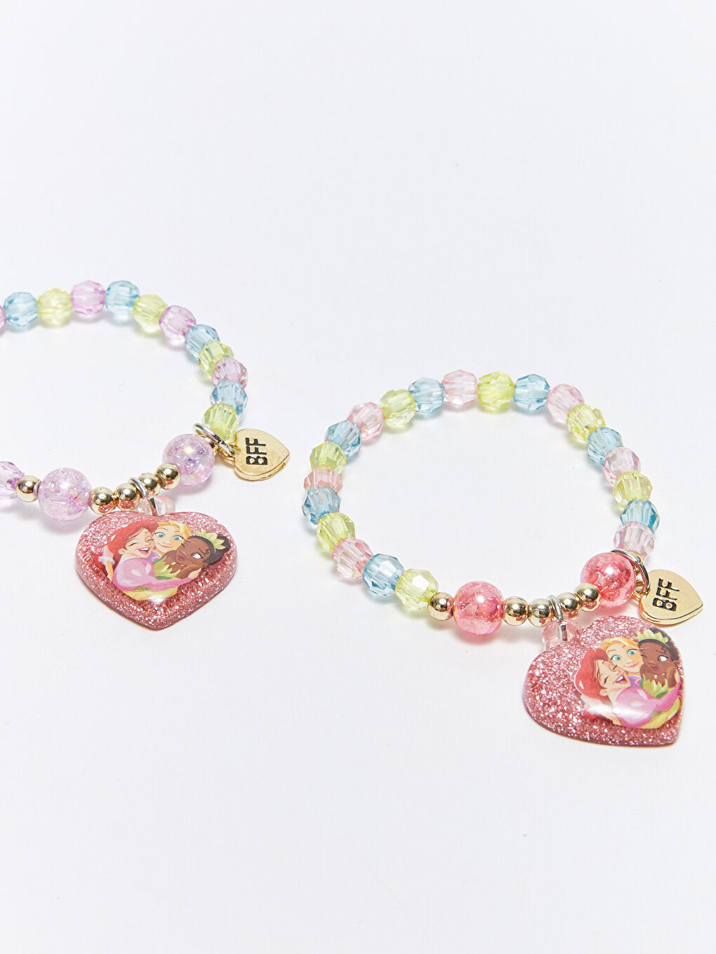 Princess Printed Girl's BFF Bracelet 2-pack