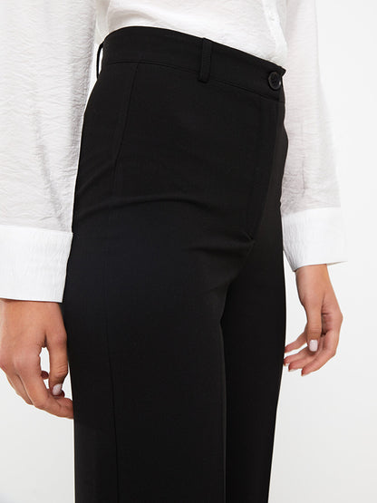 Normal Waist Standard Fit Women's Trousers