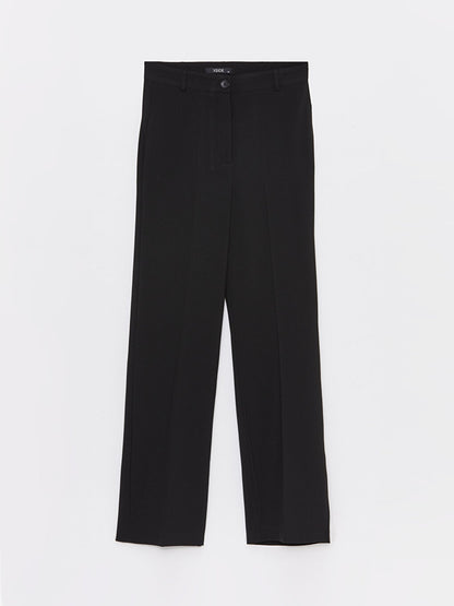 Normal Waist Standard Fit Women's Trousers