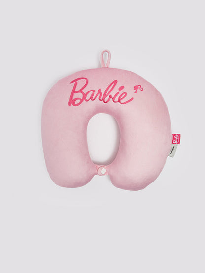 Barbie Embroidered Girl's Neck Pillow