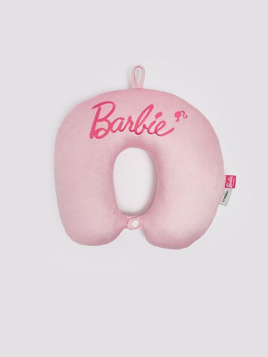 Barbie Embroidered Girl's Neck Pillow