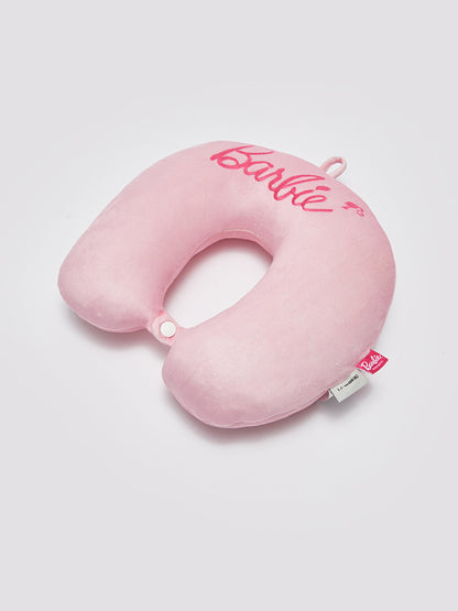 Barbie Embroidered Girl's Neck Pillow