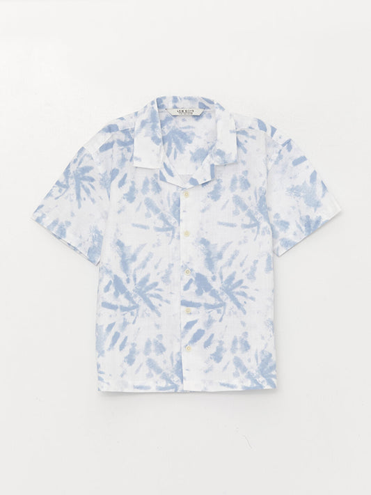 Comfortable Patterned Boy's Shirt