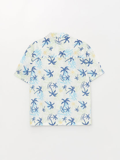 Comfortable Patterned Boy's Shirt