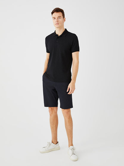 Standard Fit Poplin Men's Shorts