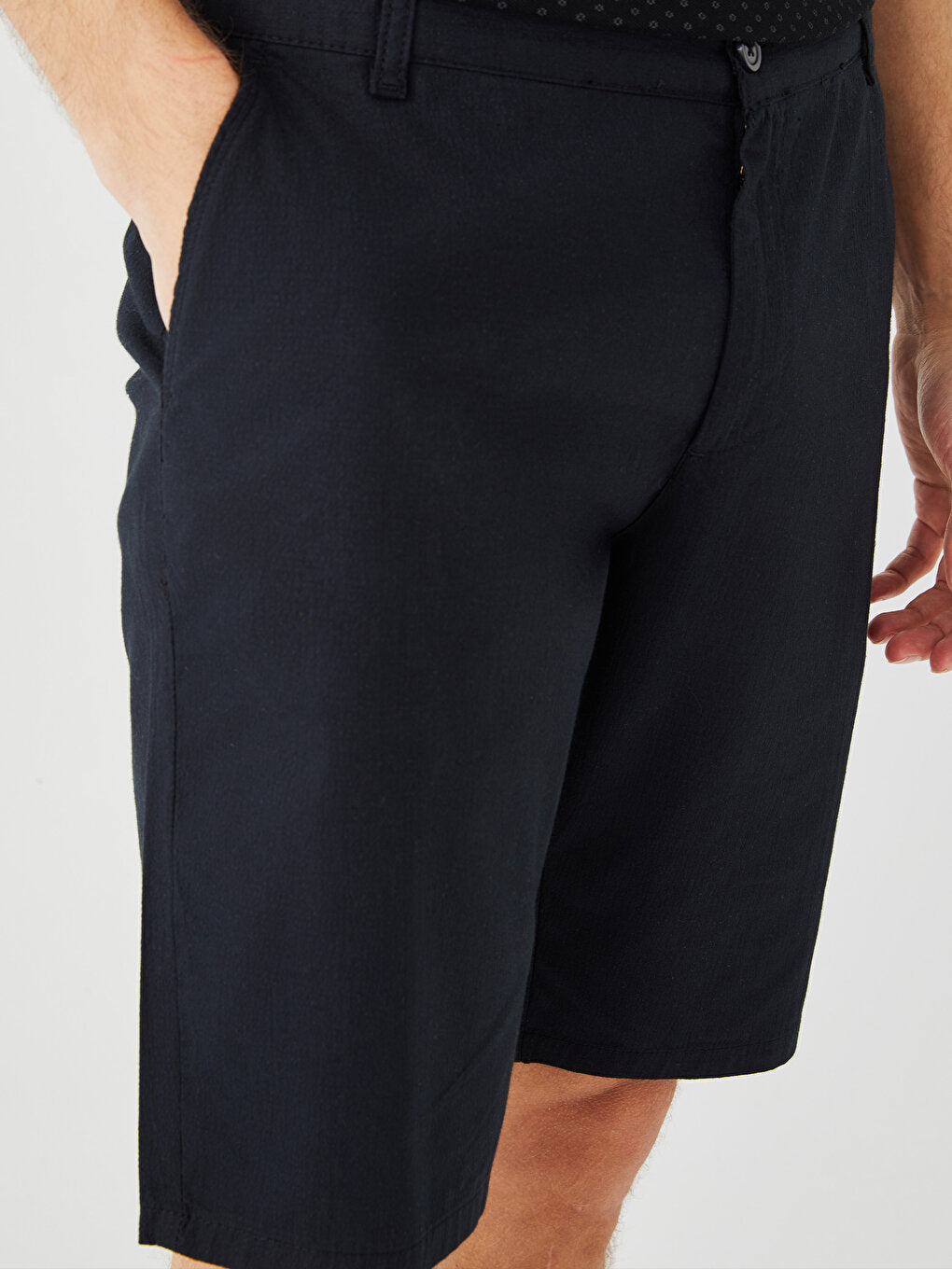 Standard Fit Poplin Men's Shorts