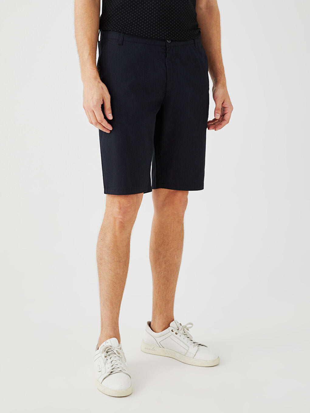 Standard Fit Poplin Men's Shorts