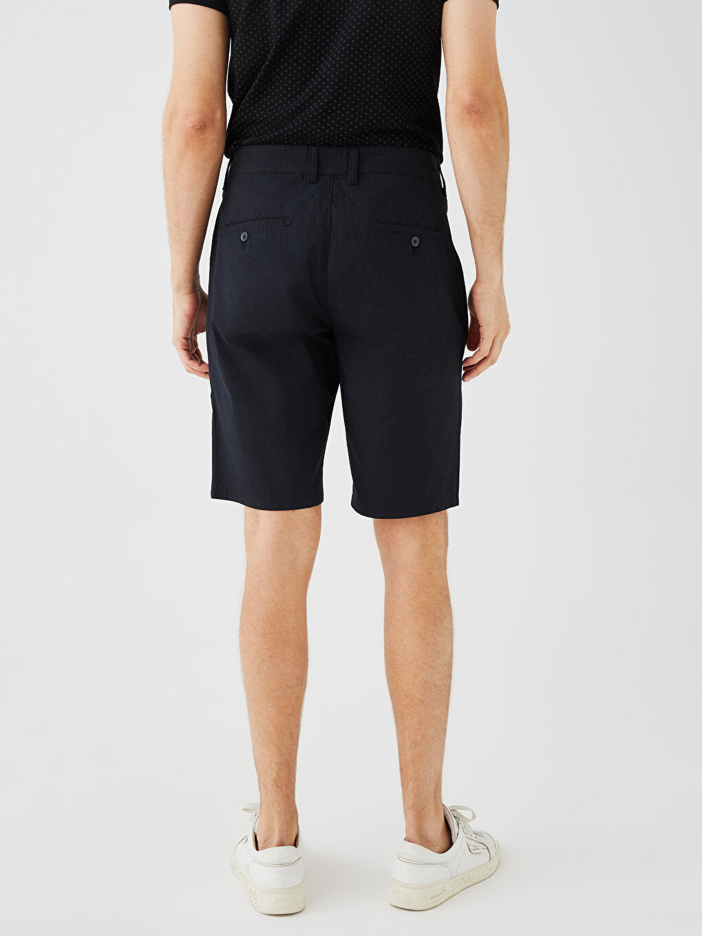 Standard Fit Poplin Men's Shorts