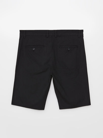 Standard Fit Poplin Men's Shorts