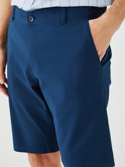 Standard Fit Poplin Men's Shorts