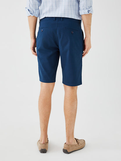 Standard Fit Poplin Men's Shorts