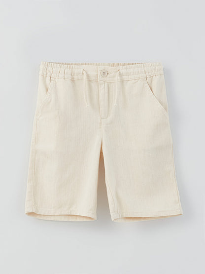 Comfortable Fit Boys' Shorts with Elastic Waist