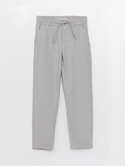 Elastic Waist Boy Trousers