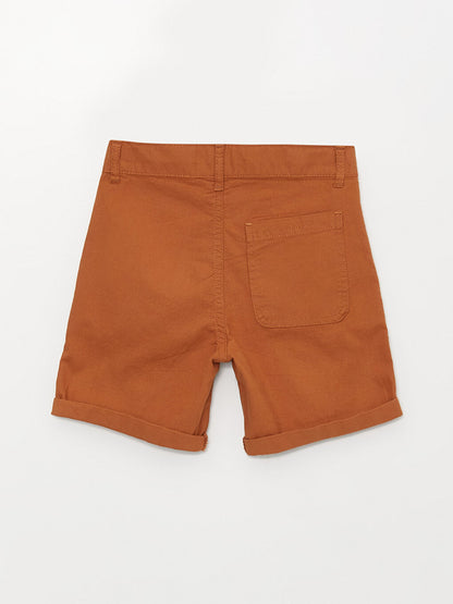 Basic Gabardine Boys' Shorts