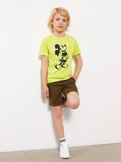 Basic Gabardine Boys' Shorts