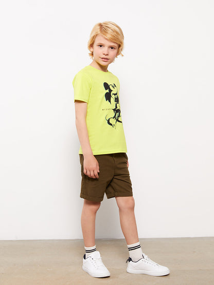 Basic Gabardine Boys' Shorts