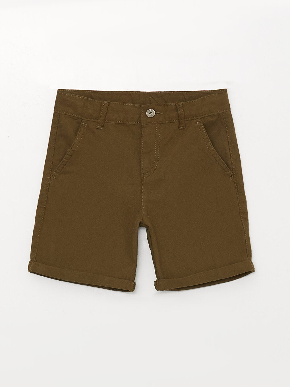 Basic Gabardine Boys' Shorts