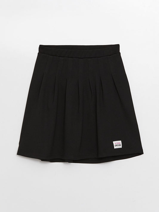 Girls' Skirt with Elastic Waist