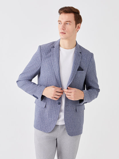 Standard Fit Men's Blazer Jacket