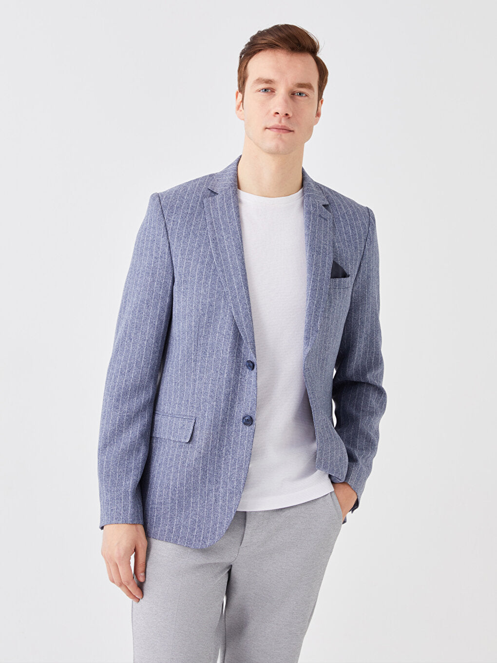 Standard Fit Men's Blazer Jacket