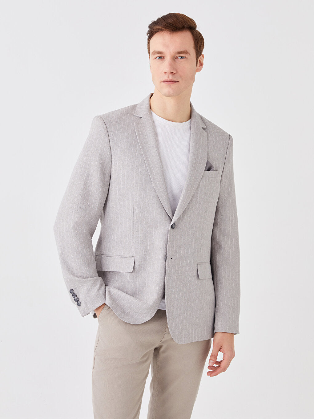 Standard Fit Men's Blazer Jacket