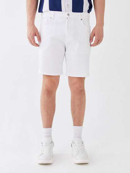 Standard Fit Men's Jean Shorts