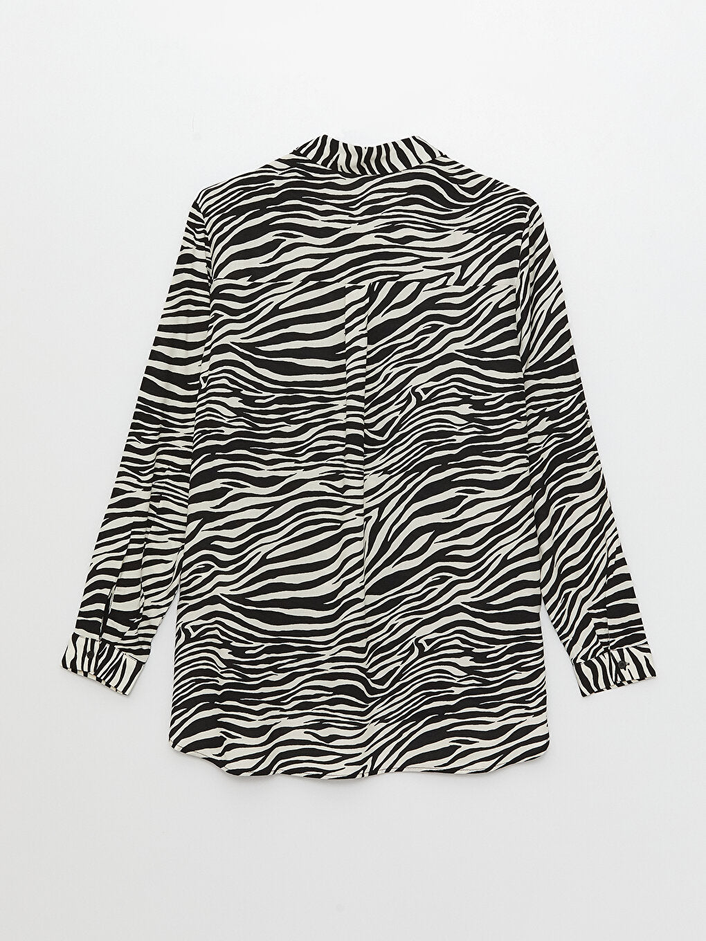 Patterned Long Sleeve Women's Shirt