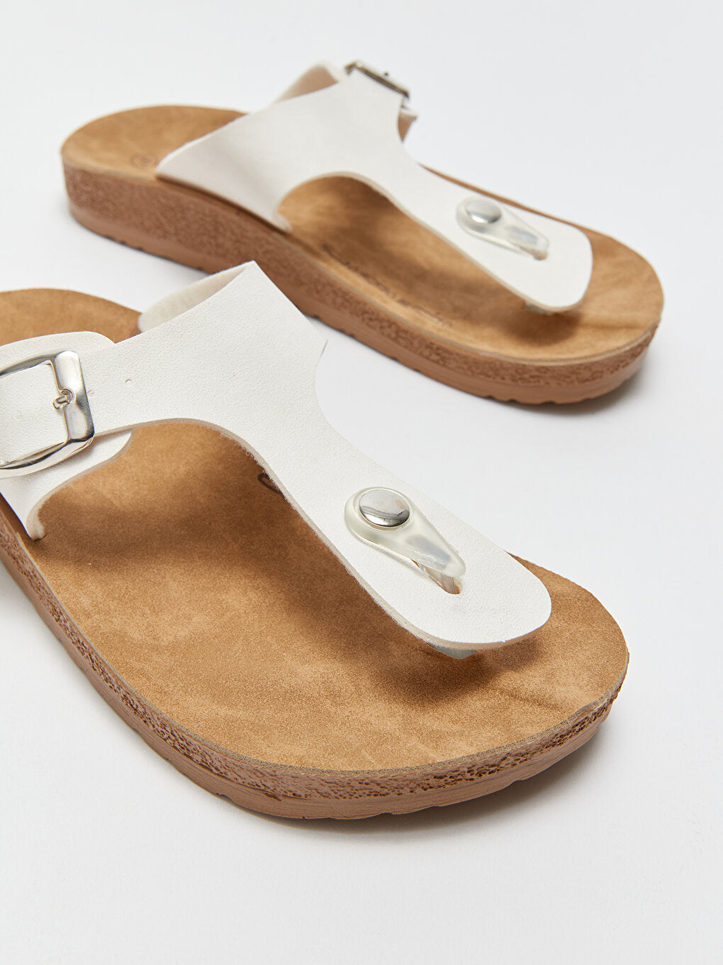 Women's Suede Look Flip Flops