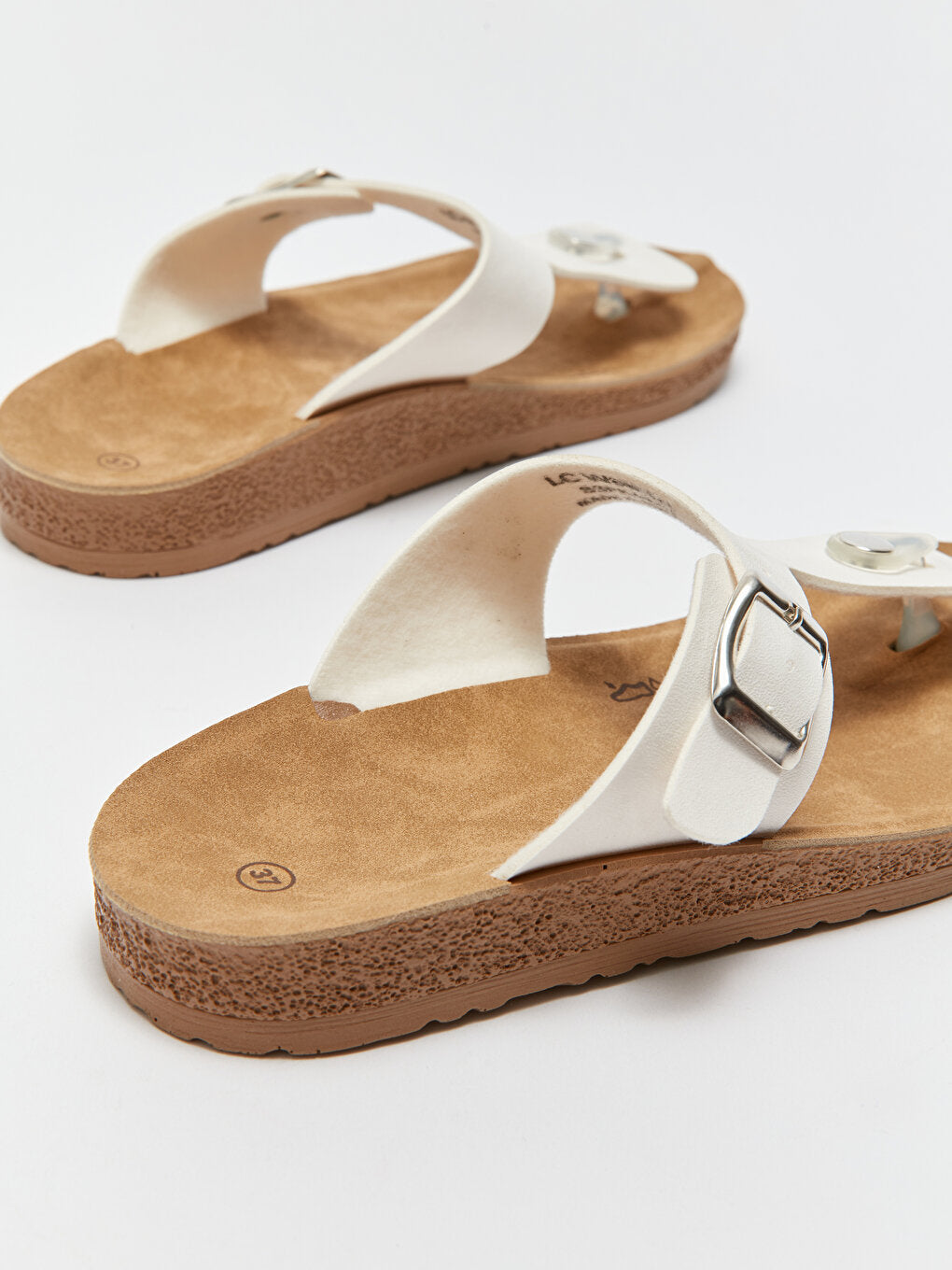 Women's Suede Look Flip Flops