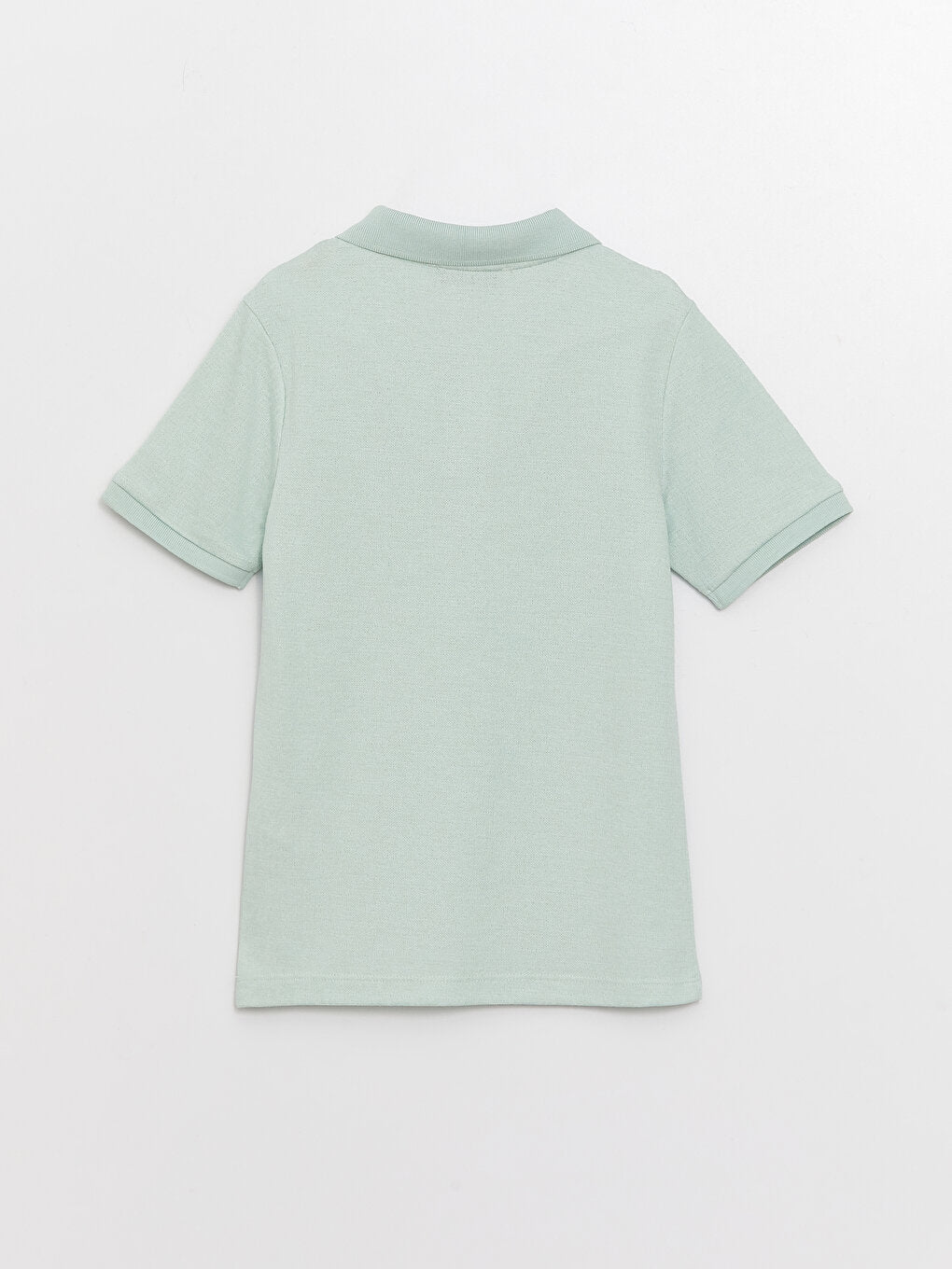 Polo Neck Basic Short Sleeve Boy's T-Shirt