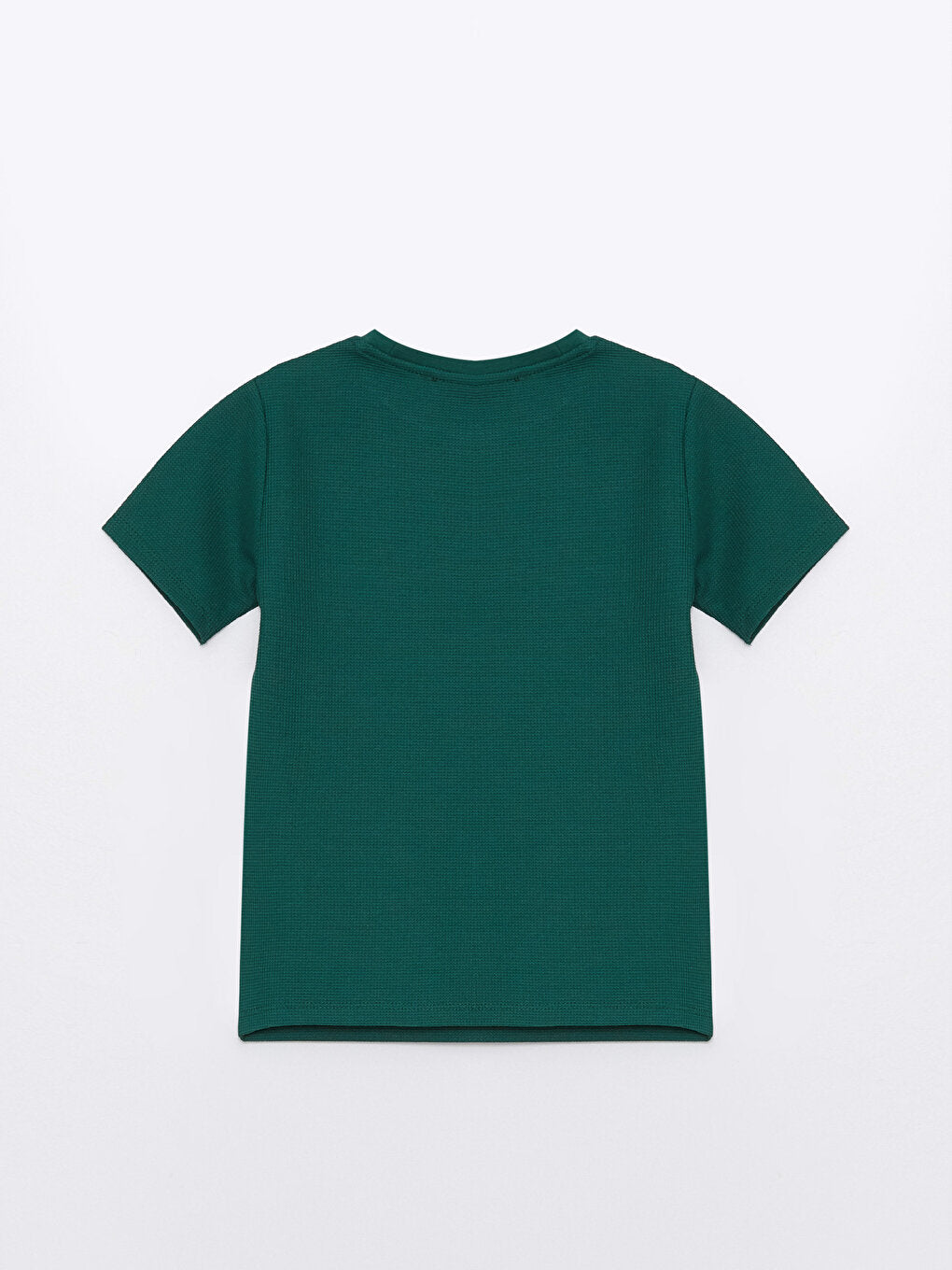 Crew Neck Basic Short Sleeve Boy's T-Shirt