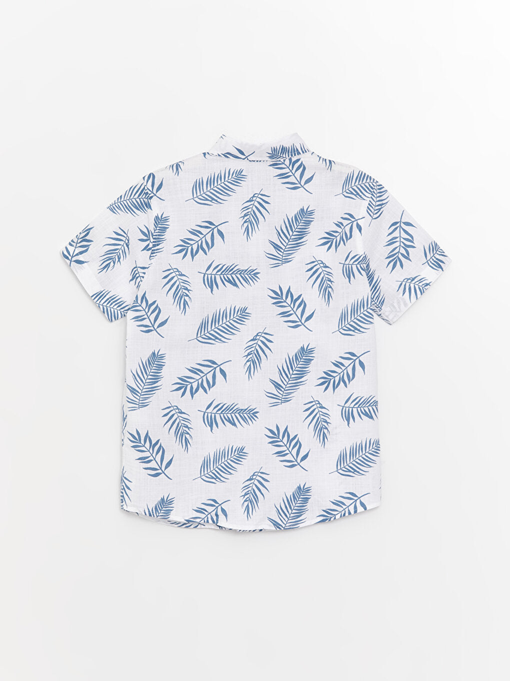 Patterned Short Sleeve Boy's Shirt