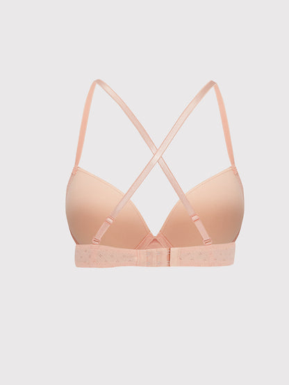 Underwire Unpadded Plain T-Shirt Bra