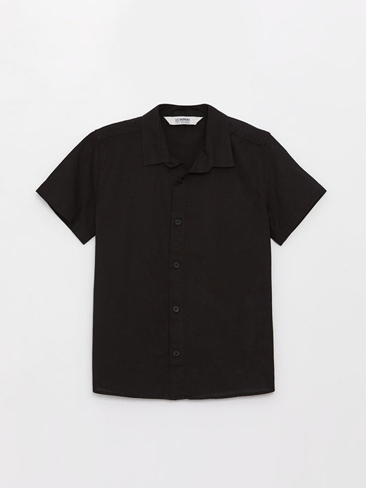 Basic Short Sleeve Boy's Shirt