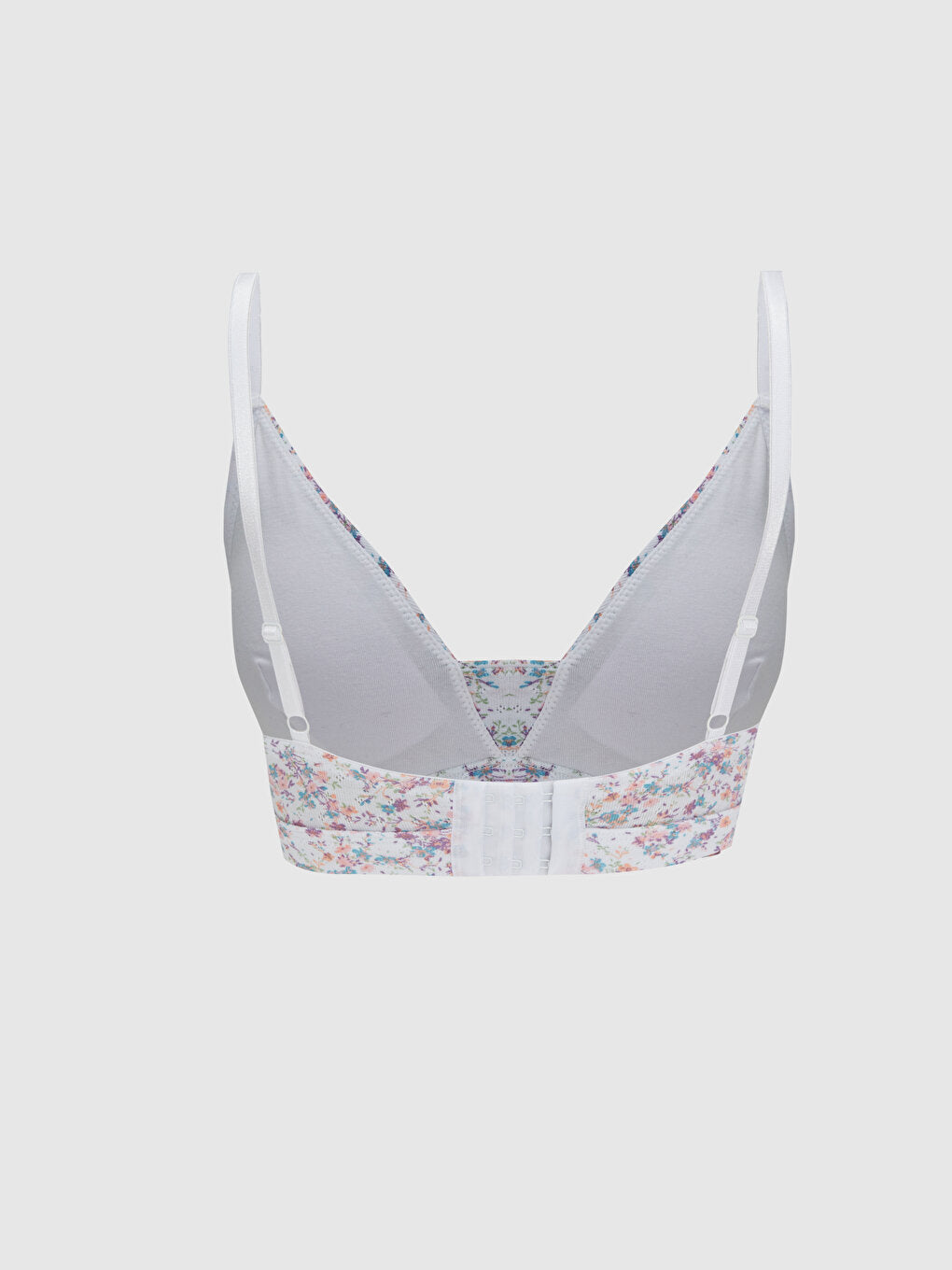 Non-wired Padded Floral Bra