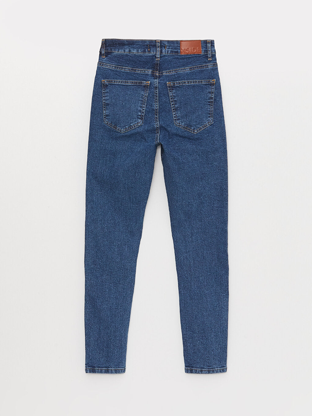 High Waist Skinny Fit Women's Jean Trousers