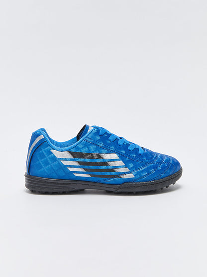 Printed Lace-Up Boys' Astroturf Field Shoes